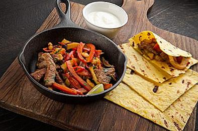 Hovězí fajitos / Vaření