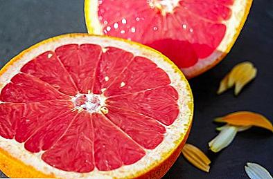 Výhody zdravia grapefruitu / kuchařství