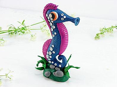 Plasticine seahorse / Dom i obitelj