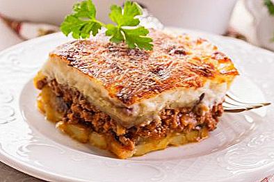 Moussaka s mljevenim mesom / kulinarstvo