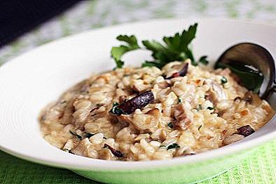 Risotto s gljivama u porcini / kulinarstvo