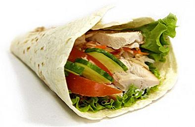 Shawarma s kuřecím masem / Vaření