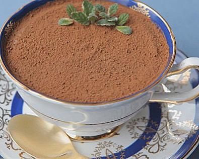 Čokolada mousse / kulinarstvo