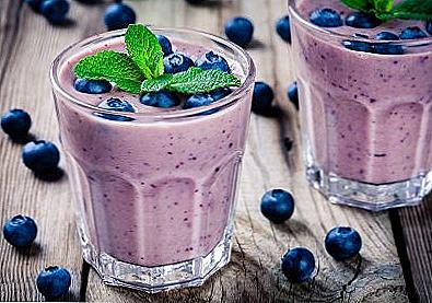 Blueberry Smoothies / Vaření