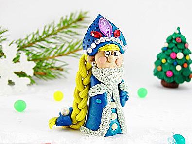 Snow Maiden z plasteliny / Dom i rodzina