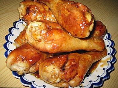 Podudzia z kurczaka smażone na patelni / Gotowanie