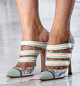 Ženske čevlje Louis Vuitton - kolekcija spomladi-poletje 2012 / Moda in stil